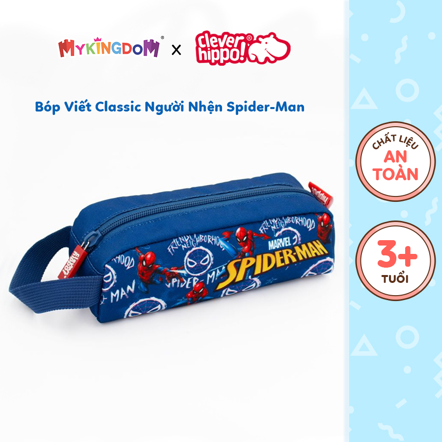 Bóp Viết Classic Người Nhện Spider-Man CLEVER HIPPO HLS0103/BLUE