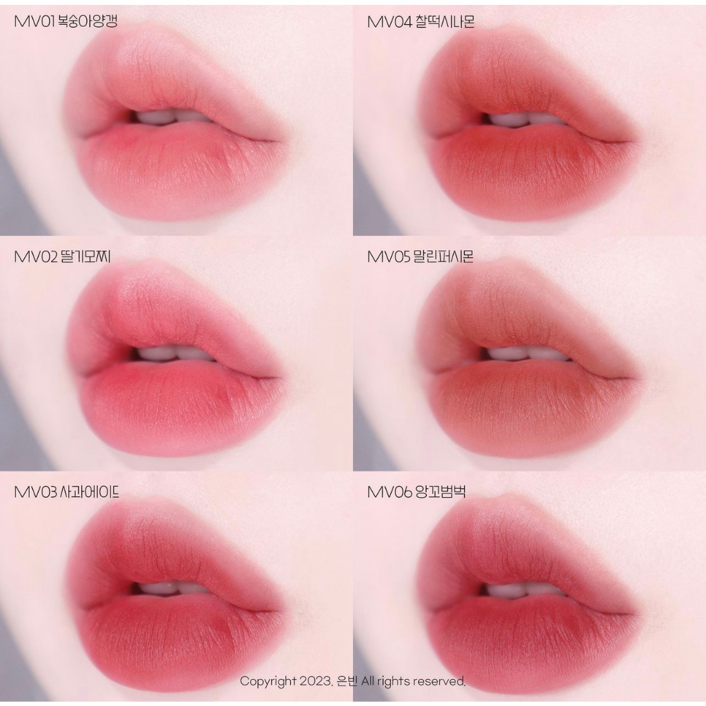 Son kem lì mềm mịn che phủ rãnh môi Black Rouge Muddish Cushion Velvet