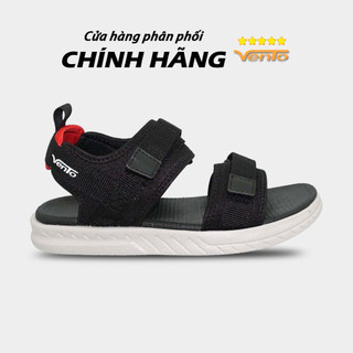 Giày sandal vento nam nữ - nb81b đen