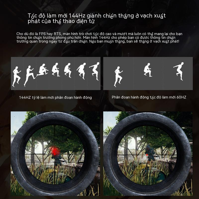 Hecho Màn Hình 32 Inch 1K 144HZ Esport gaming IPS Cong HD Gaming Không Viền 75HZ Giao Diện Kép HDMI Và VGA Vận Chuyển Nh