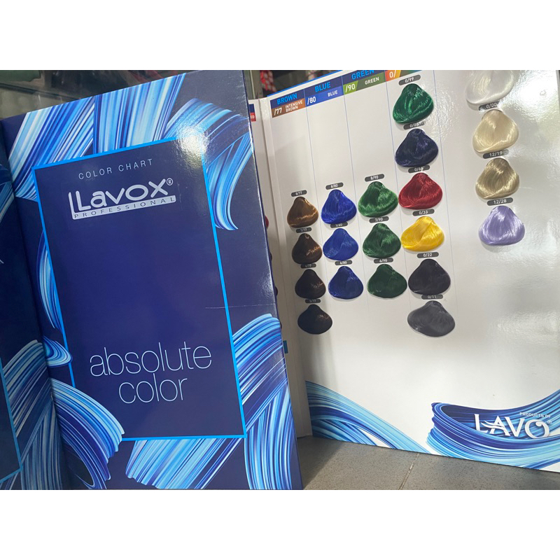 Nhuộm màu thời trang chuyên nghiệp LAVOX collagen 100ml đủ màu