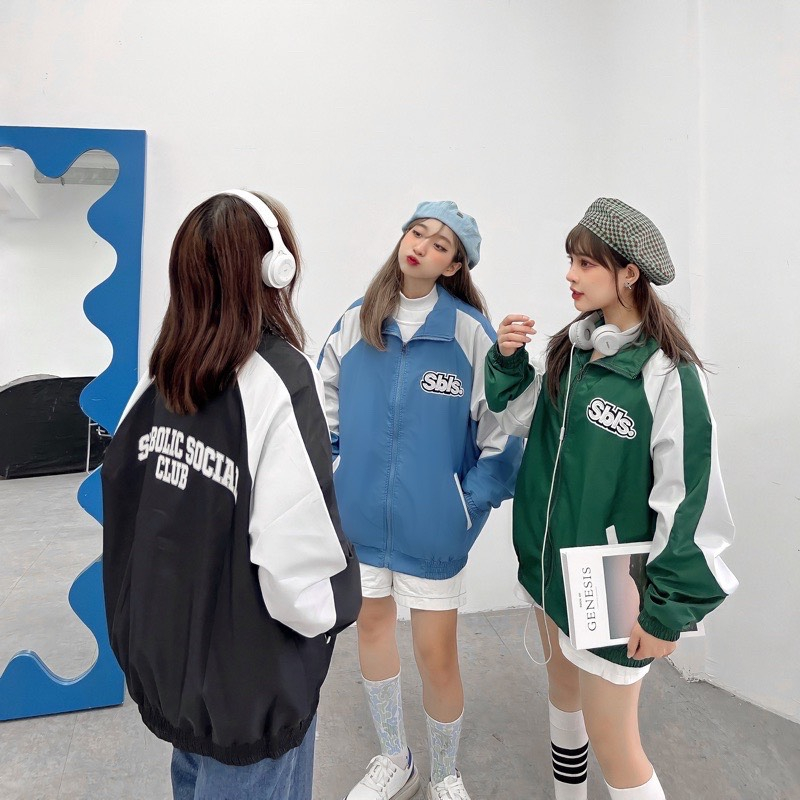 Áo Khoác Dù Mis floss Jacket Symbolic Form Rộng Unisex Nam Nữ | BigBuy360 - bigbuy360.vn