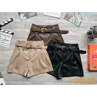 [Hàng loại 1] Quần short dùi da kèm dây lưng có gân 2 túi chéo trước thời trang fom dáng đẹp_Quần áo Huyền Anh