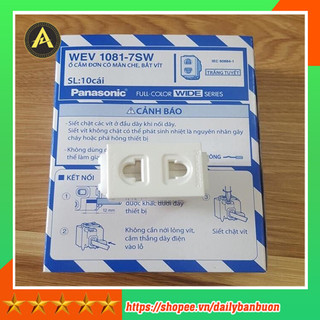 Ổ cắm âm tường panasonic, hạt công tắc panasonic, mặt 1, 2, 3