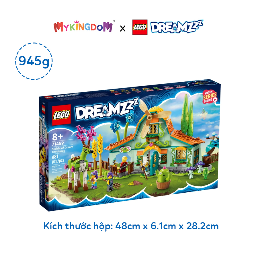 Đồ Chơi Lắp Ráp Ngôi Nhà Của Sinh Vật Huyền Bí LEGO DREAMZZZ 71459
