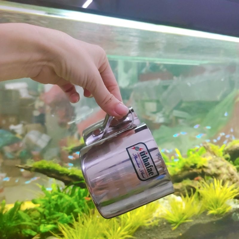 Ca inox 304 3 sọc có quai Tithafac