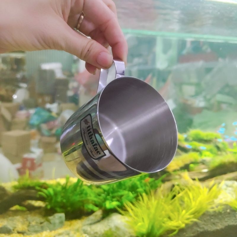 Ca inox 304 3 sọc có quai Tithafac