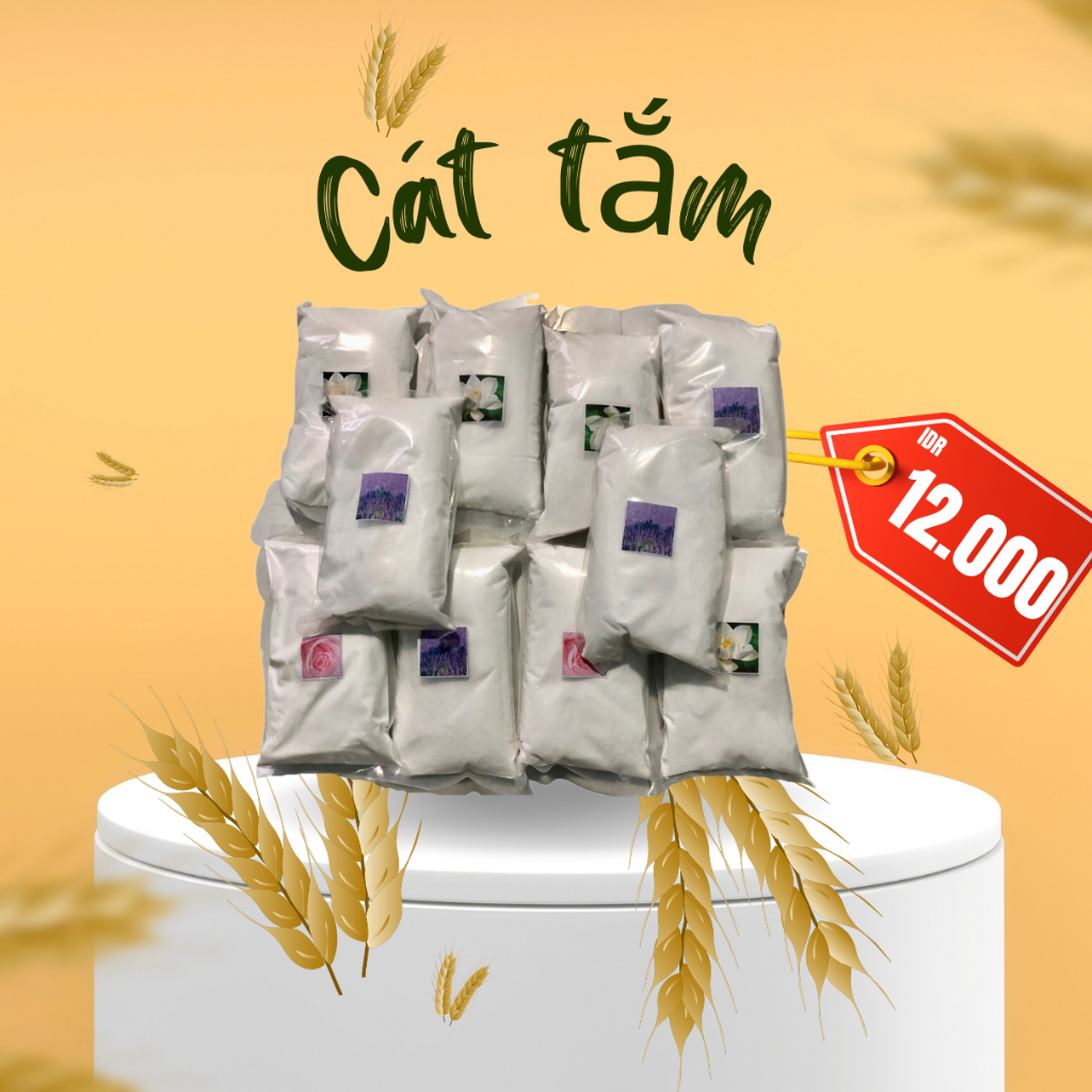 Cát tắm thơm hamster (khoảng 1kg)