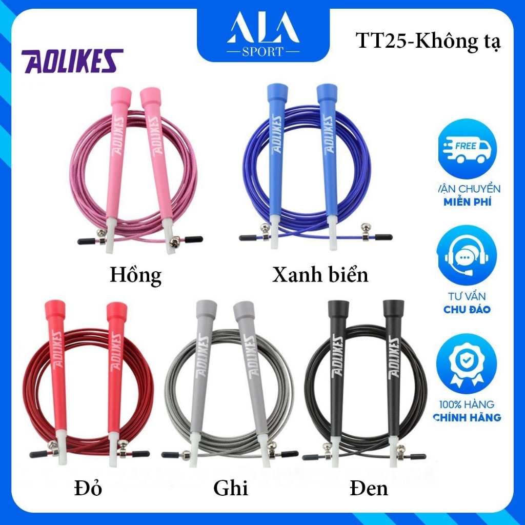 Dây Nhảy Tập Thể Dục Thể Thao Dây Nhảy MUAY BOXING Lõi Thép  Cao Cấp