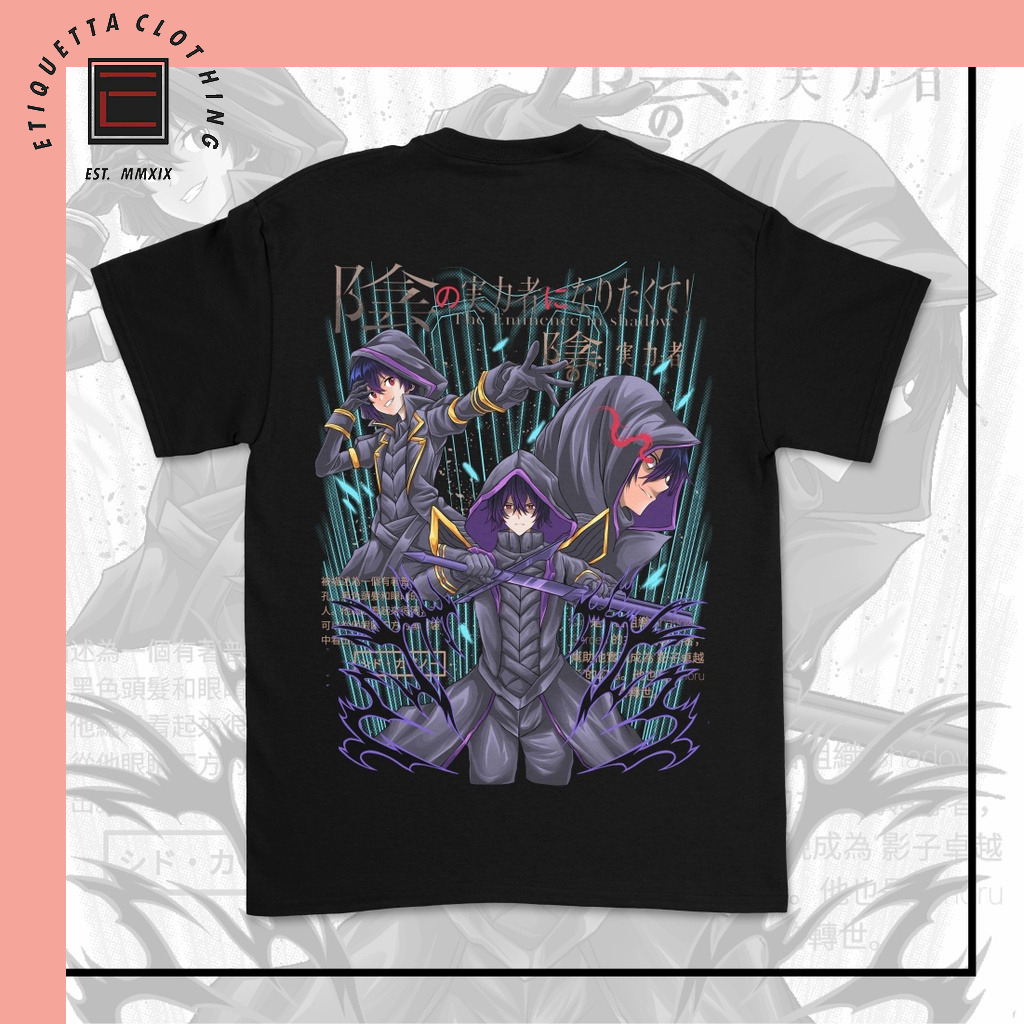 Áo Thun In hình Anime The Emiainte In Shadow Cid Kagenou cực chất giá rẻ mẫu HOT bán chạy.