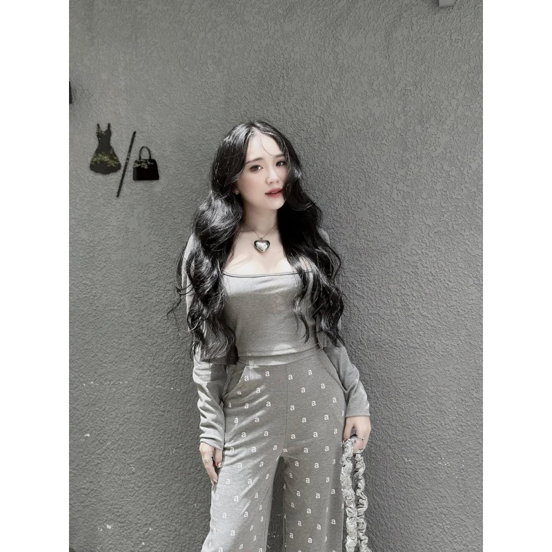 SET ÁO DÂY QUẦN FORM SUÔNG 3M