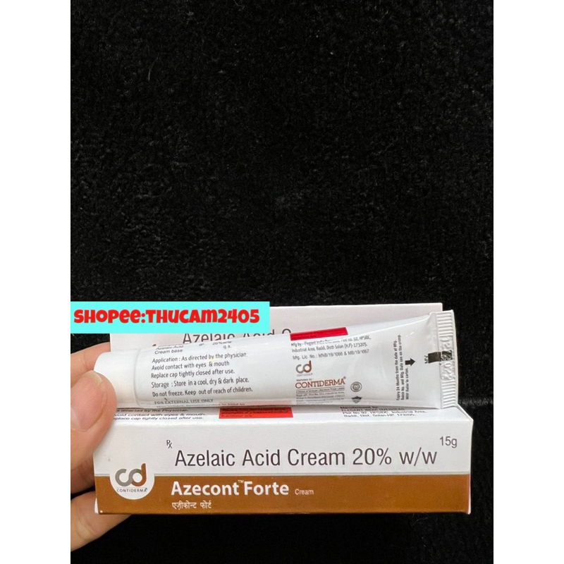Azecont Forte 15% -20% Azelaic Cream giảm mụn ,mờ thâm .