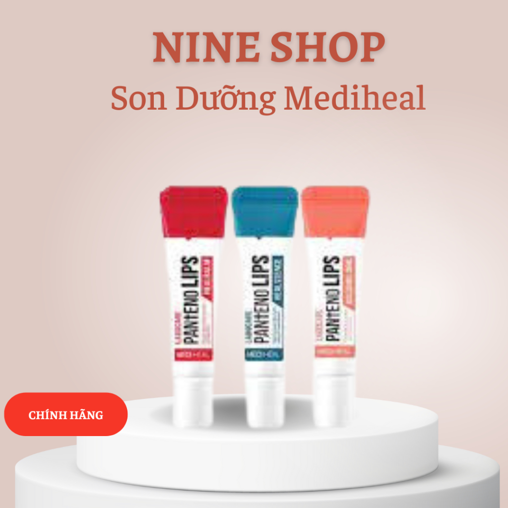 Son Dưỡng Mediheal Dùng cho môi thâm, bợt màu, khô nứt nẻ Mediheal Labocare Panteno Lips 10ml | Nine Hàn Nhật