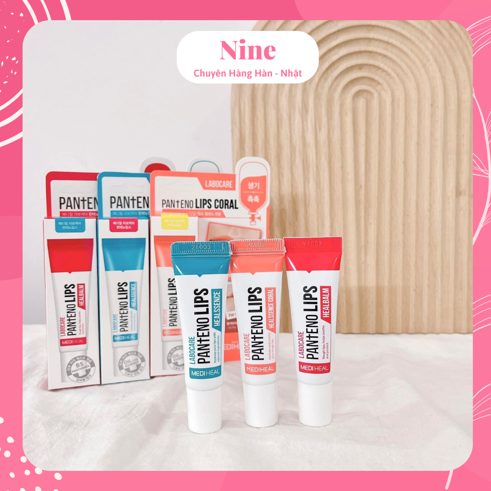 Son Dưỡng Mediheal Dùng cho môi thâm, bợt màu, khô nứt nẻ Mediheal Labocare Panteno Lips 10ml | Nine Hàn Nhật