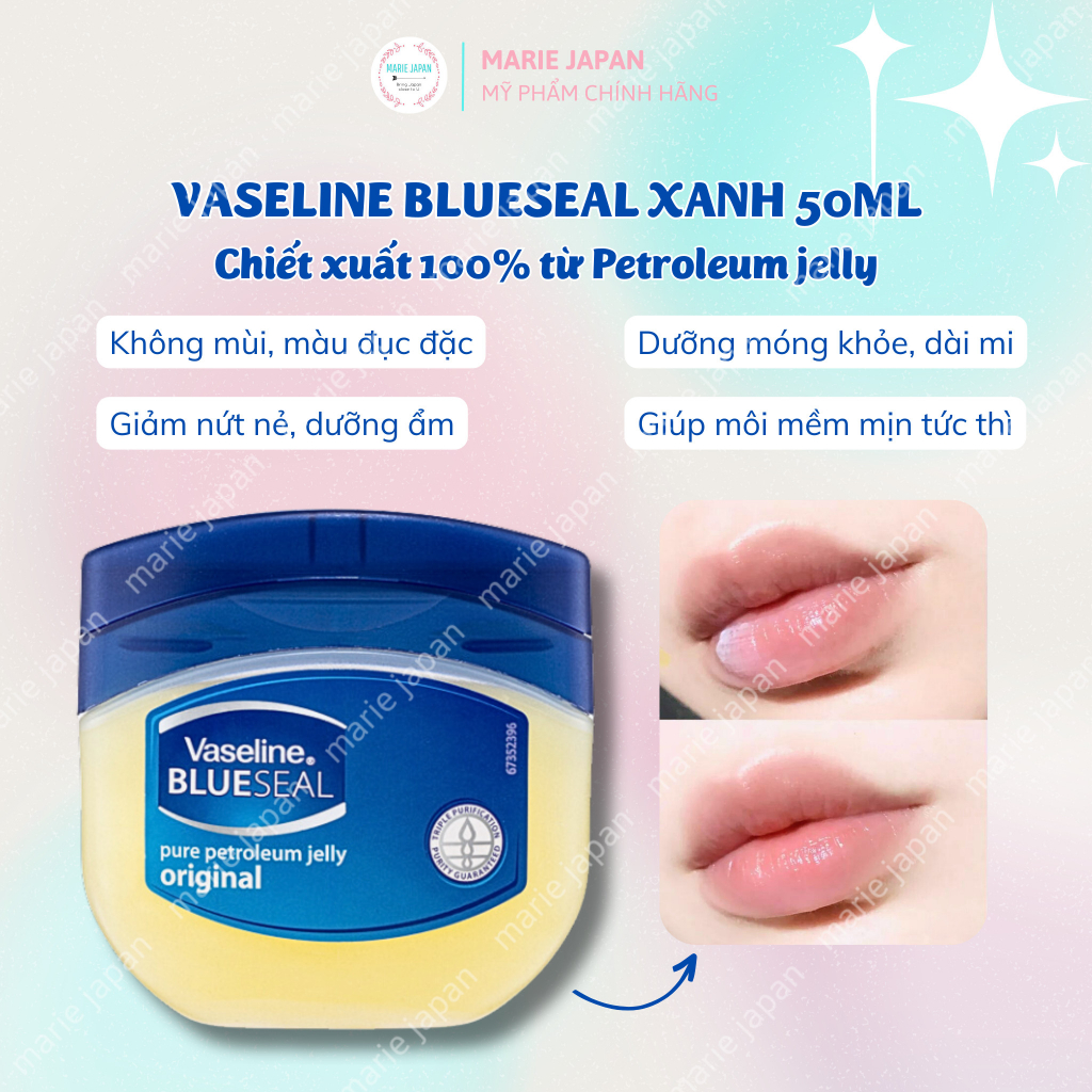 Son Sáp Dưỡng Ẩm Vaseline Đa Năng Mỹ