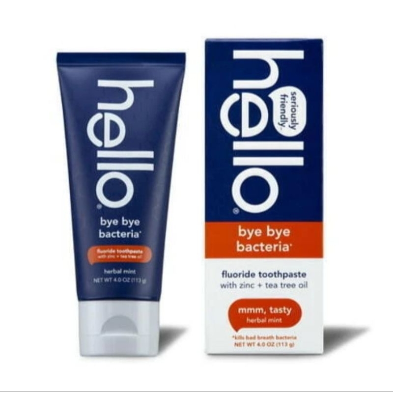 Kem đánh răng kháng khuẩn - Hello Bye Bye Bacteria, Antibacterial Toothpaste