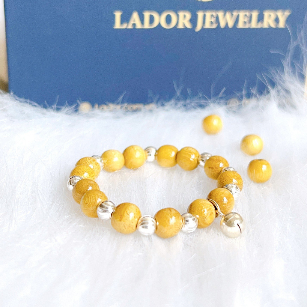 Vòng dâu tằm cho bé sơ sinh Charm tuổi Rồng năm Thìn 7 Bi Và 9 Bi Cho Bé Trai Và Gái Lador Jewelry