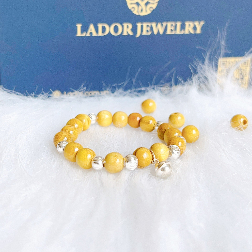 Vòng dâu tằm cho bé sơ sinh Charm tuổi Rồng năm Thìn 7 Bi Và 9 Bi Cho Bé Trai Và Gái Lador Jewelry