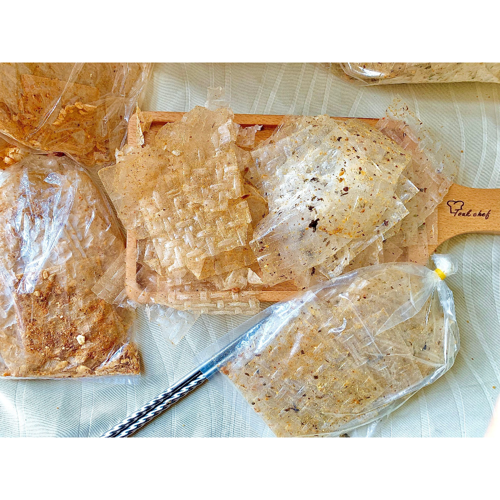 Bánh tráng muối nhuyễn xì ke nhiều vị 500G MAXIFOOD