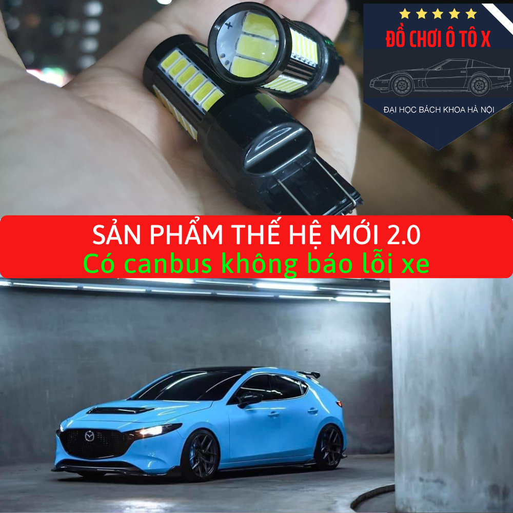 Đèn led demi Mazda 3, mazda6, mazda cx3, mazda cx30, đèn led định dạng ban ngày daylight cho xe Mazda