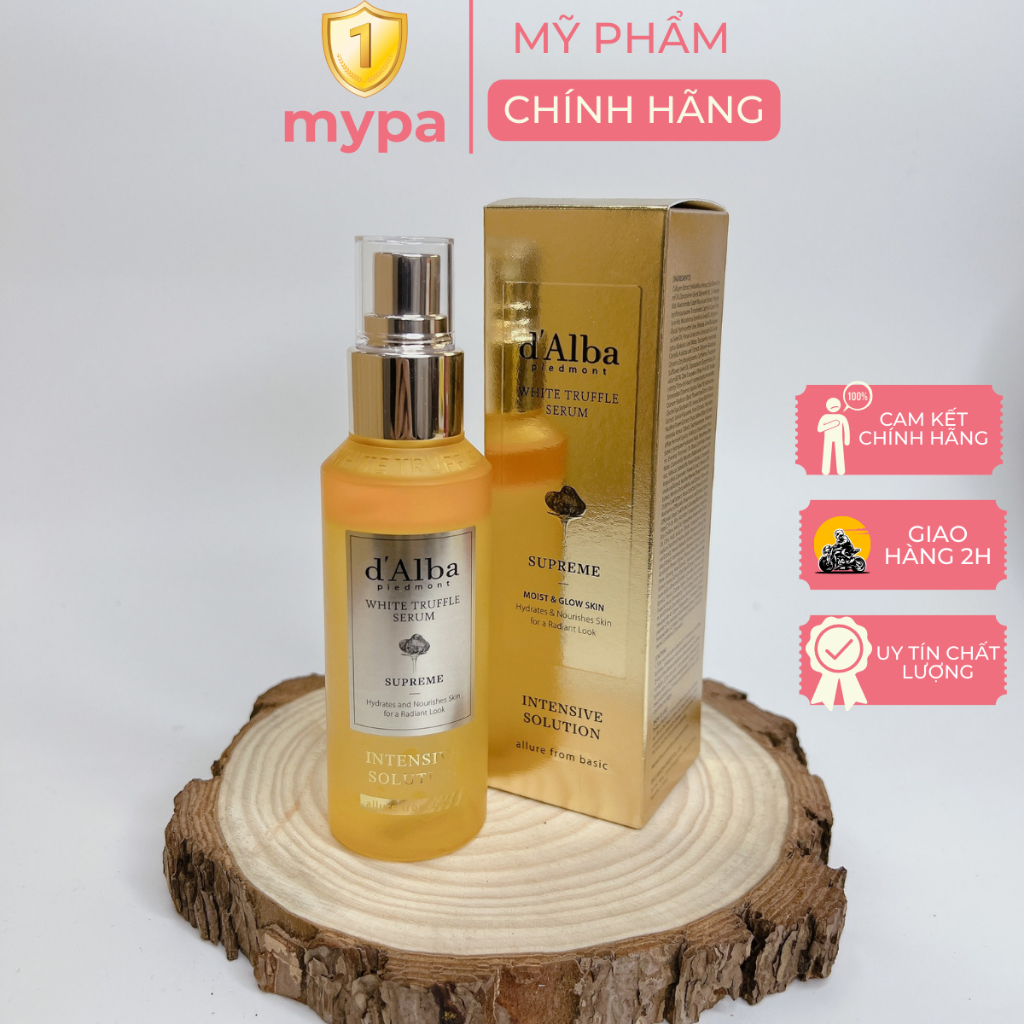 Xịt khoáng serum D’alba version mới 2023, Serum xịt khoáng cấp ẩm, căng bóng D’alba White Truffle - MYPA