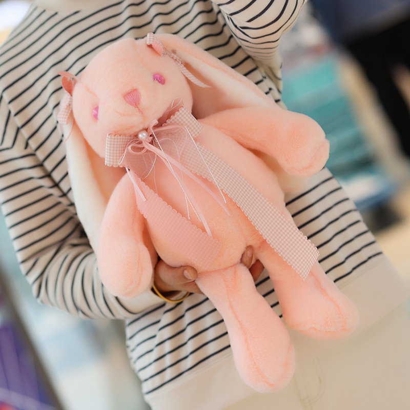 Thỏ bông tai dài phong cách lolita, thú nhồi bông dễ thương cho bé