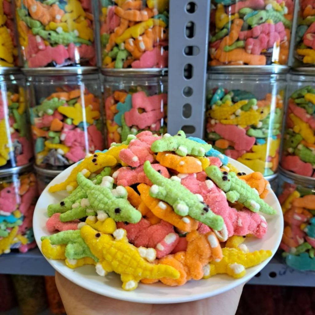 Kẹo Dẻo Cá Sấu Hương Trái Cây Càng Ăn Càng Ngon Đảm Bảo An Toàn VSTP