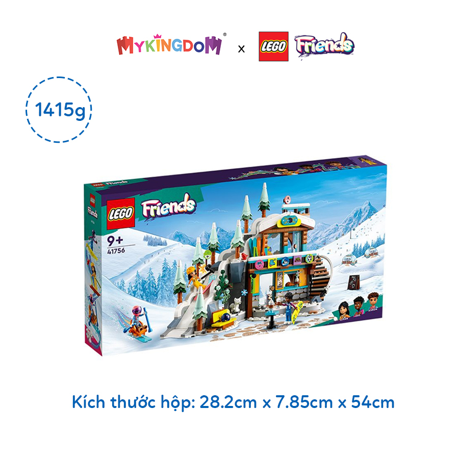 Đồ Chơi Lắp Ráp Tiệm Cà Phê Và Khu Trượt Tuyết LEGO FRIENDS 41756