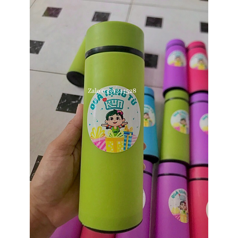 Binh Nước Kun Thuỷ Tinh Bọc Nhựa siêu Đẹp 500ml