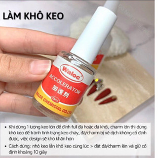 Chai khô keo làm sáng đá WAloc