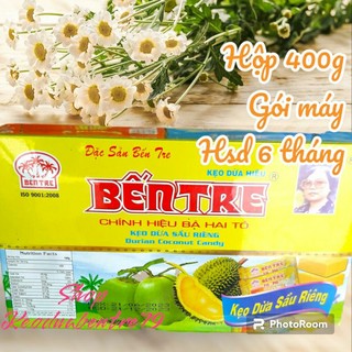 Kẹo dừa bến tre sầu riêng gói máy
