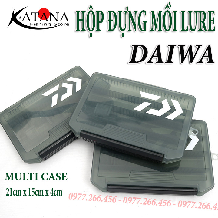 Hộp đựng mồi lure DAIWA  -Hộp đựng mồi giả câu lure siêu bền