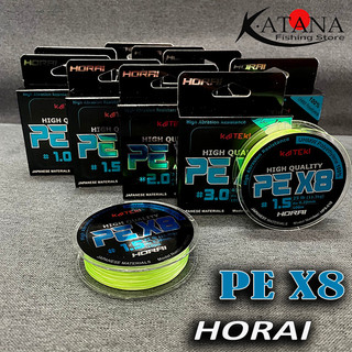 Dây câu cá pe x8 horai - câu lure lóc, xộp, chẽm, vược