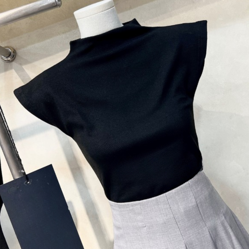 Sét đồ nữ PHUONGMOON, áo sát nách cánh tiên mix chân váy xòe dài