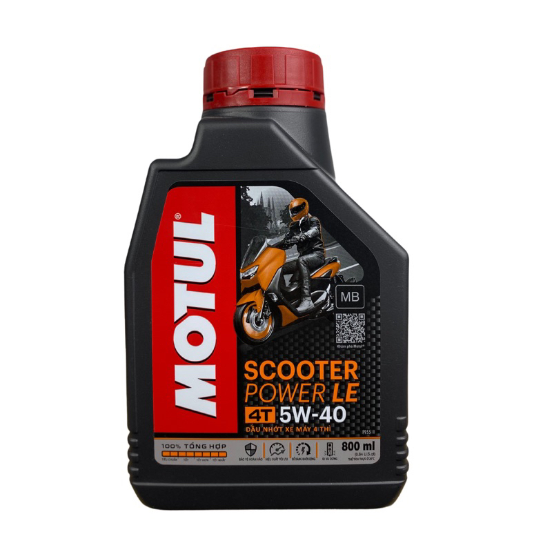 Nhớt xe tay ga MOTUL SCOOTER POWER LE 4T 5W40 0.8L