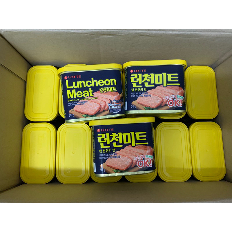 3 hộp Spam Hàn Quốc 340gr DATE 2026