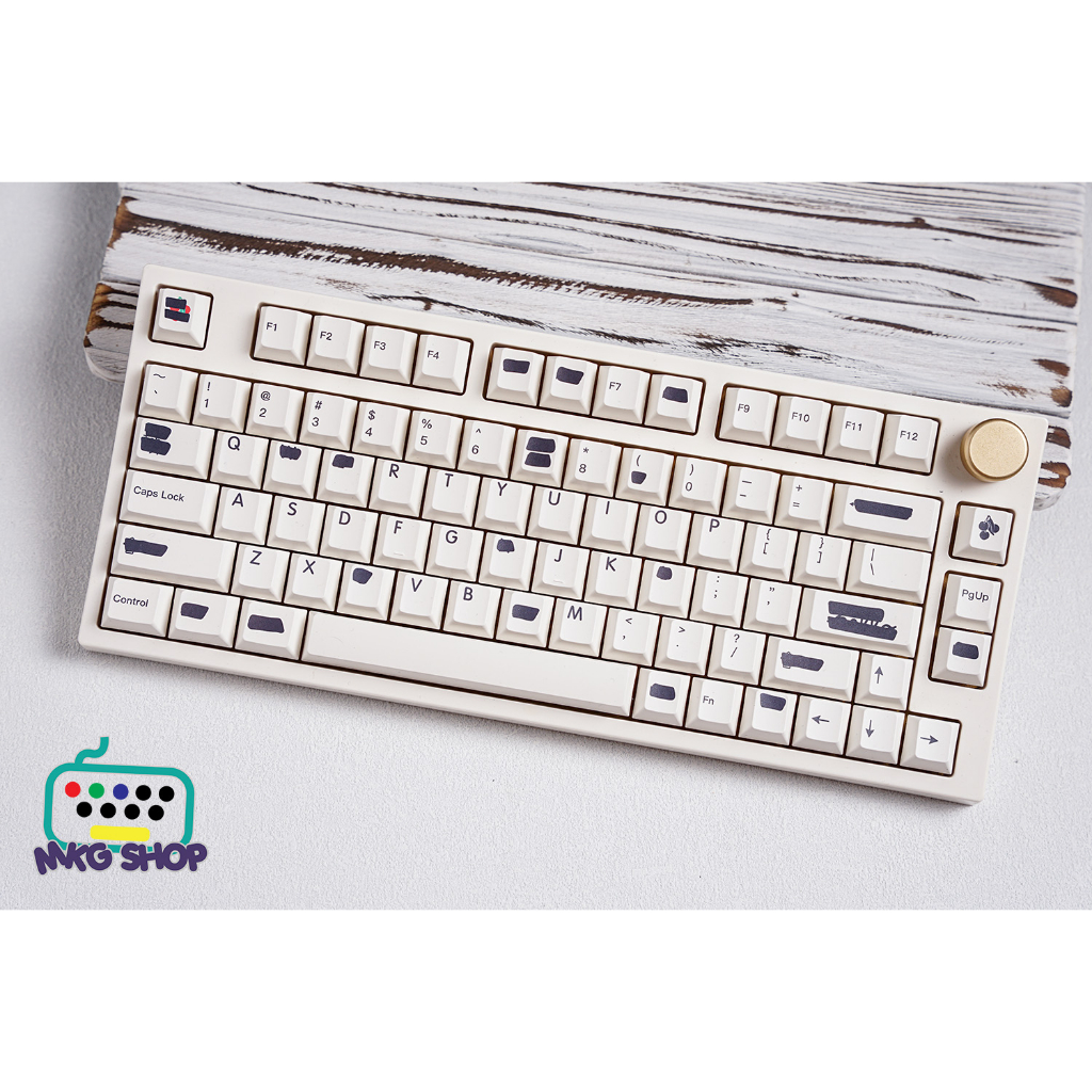 Keycap Bút xóa nhựa PBT dyesub rẻ đẹp, 140 nút cherry profile