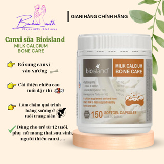 Canxi sữa Hữu Cơ Bioisland tăng cường canxi cho mẹ bầu,người lớn