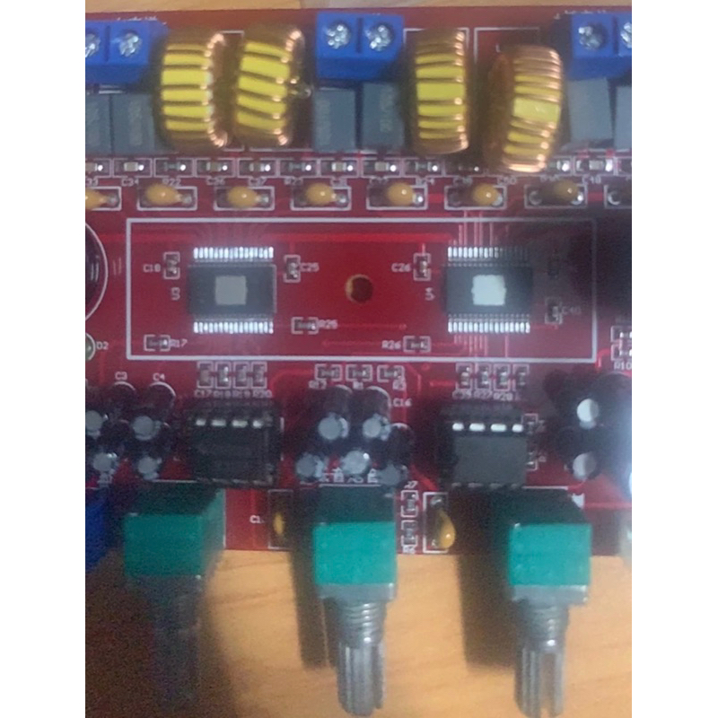 Mạch khuếch đại âm thanh 2.1 TPA3116 D2 2x50w + 100W SUB 12VDC - 24VDC