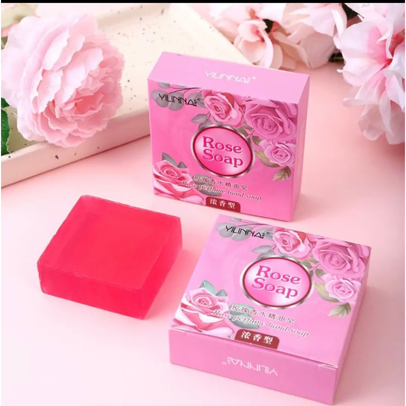 XÀ PHÒNG NƯỚC HOA  NỮ- KHỬ MÙI HÔI CƠ THỂ - LƯU HƯƠNG 8 TIẾNG HƯƠNG HOA HỒNG