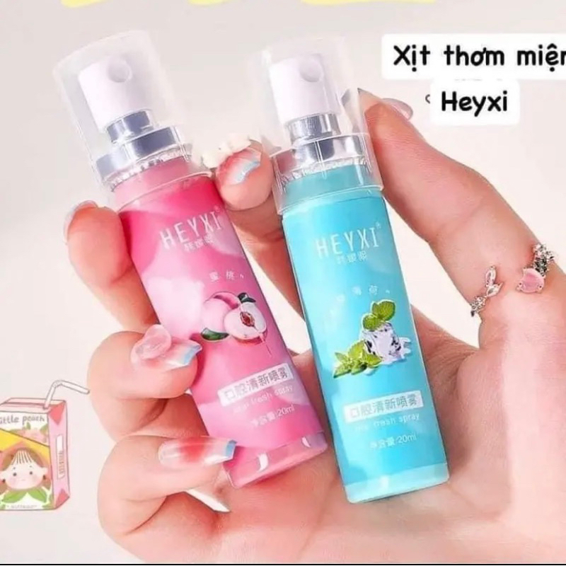 Xịt Thơm Miệng QINFEIYAN Hoa Quả Thơm miệng sạch sẽ thơm tho