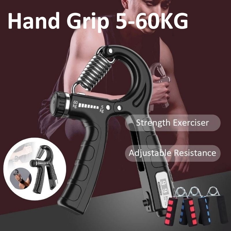 Kìm Bóp Tay VIÊT MART, Bóp Tập Cơ Tay, dụng cụ tập cơ tay lực 10 100kg, Kìm Bóp Tay Có Đếm Số, Tăng Mạnh Cơ Tay.