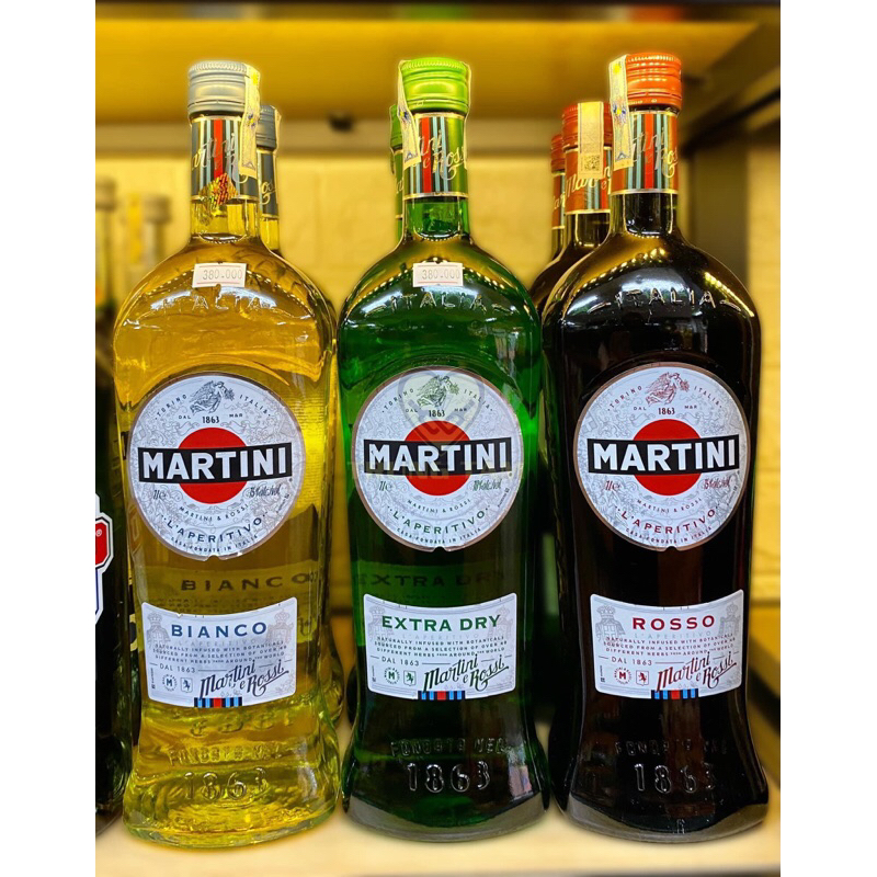 Martini Rosso,Bianco,Dry chai 1000ml dùng để pha chế