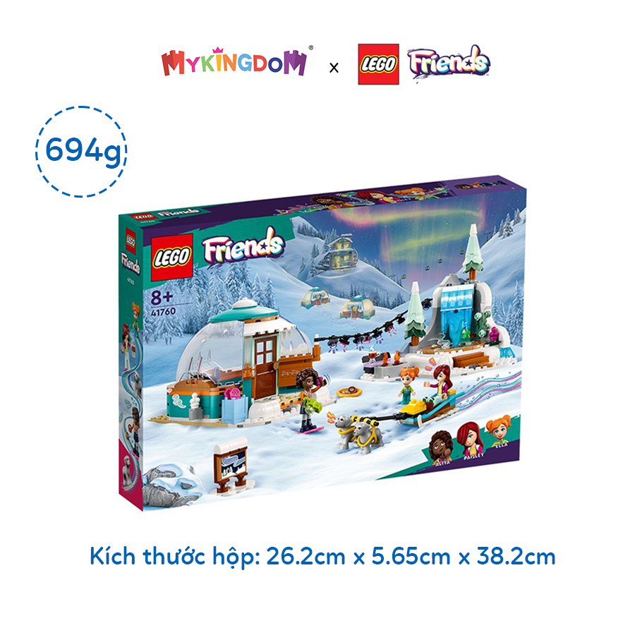 Đồ Chơi Lắp Ráp Khám Phá Và Nghĩ Dưỡng Tại Lều Tuyết LEGO FRIENDS 41760