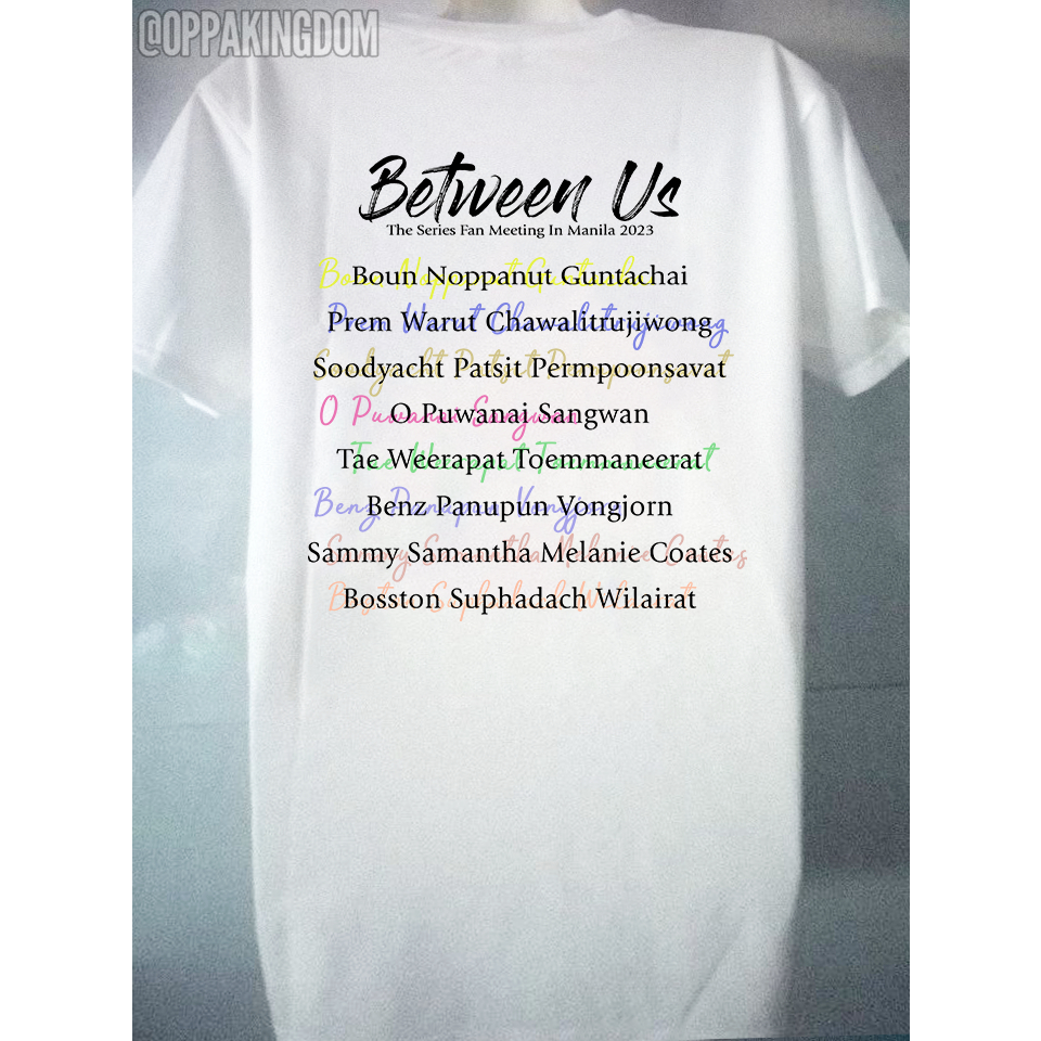 Áo thun BounPrem Between Me & You, Between Us FM