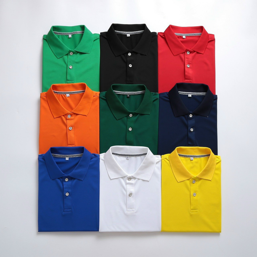 Áo polo nam  Đồng Phục cao cấp Chất liệu cá sấu thái , polo nam nữ thoáng mát