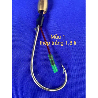 Lưỡi câu cá lóc Trứng rùa lai