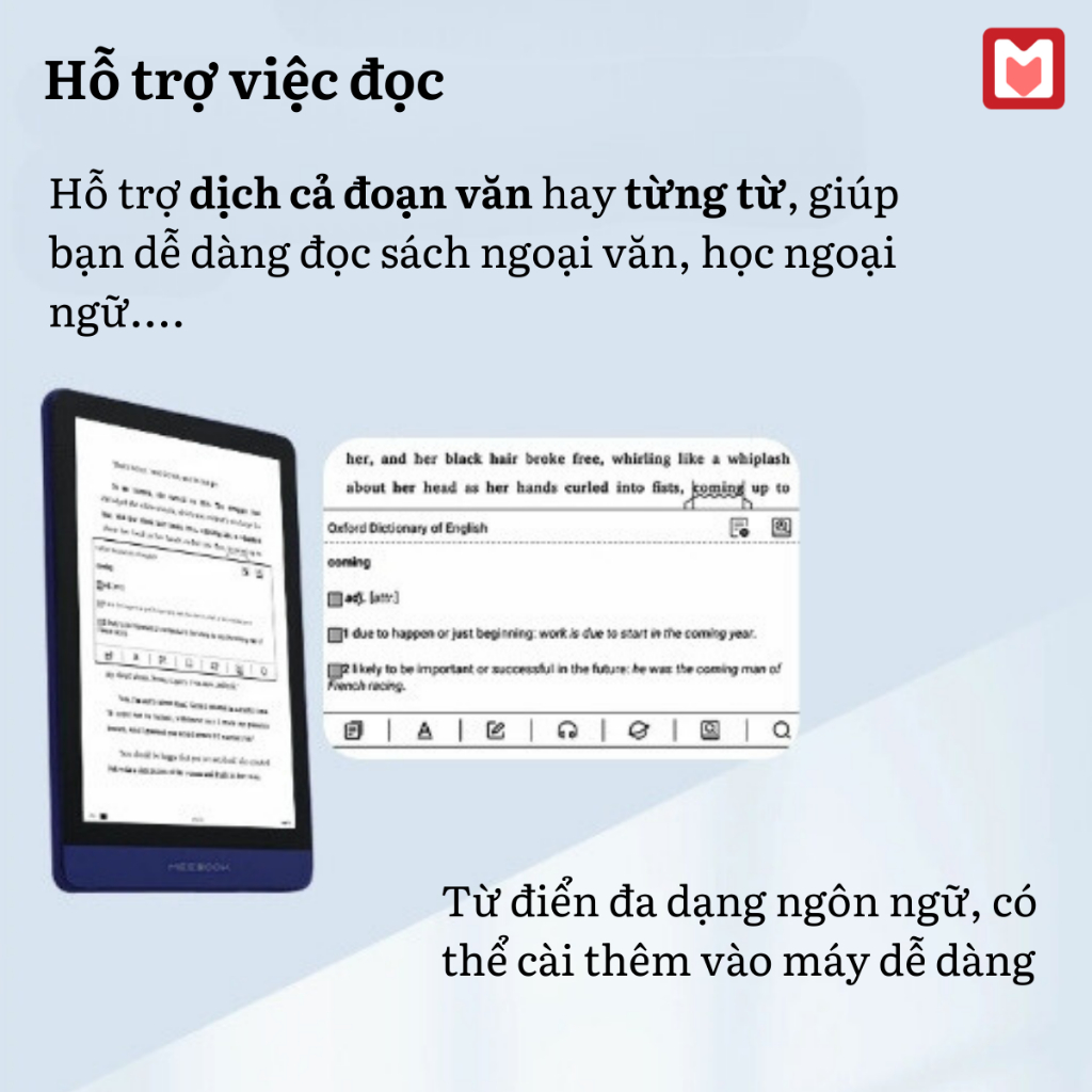 Máy đọc sách Meebook M6, Mới Nguyên Seal