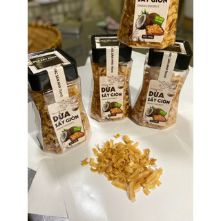 Dừa sấy giòn loại 1 - đặc sản nha trang, hũ 150g