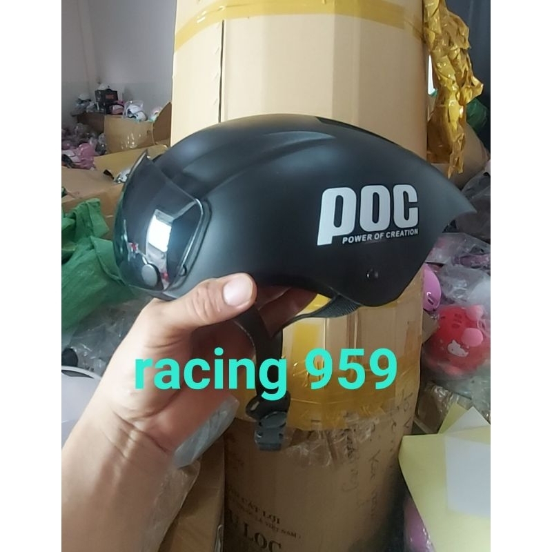 Nón P.O.C đuôi nhọn nón trơn lên tem